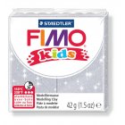 Modellera Fimo Kids 42g - Silver glitter Modellera Fimo Kids 42g - Silver glitter