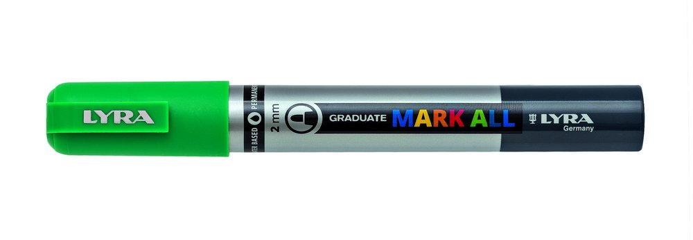Mark All 2 mm Emerald green - Lyra Mark All, Markers, Penner, Penner, fargestifter og blekk