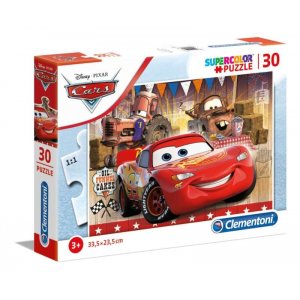 Barnpussel 30 bitar - Bilar Disney Pixar