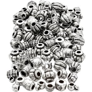 Perleblanding plast 7-11 mm ca. 400 stk 200 g