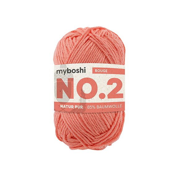 Myboshi No.2 - 50 g - Blush - Myboshi garn, Garn, Strikke, hækle, knytte og væve