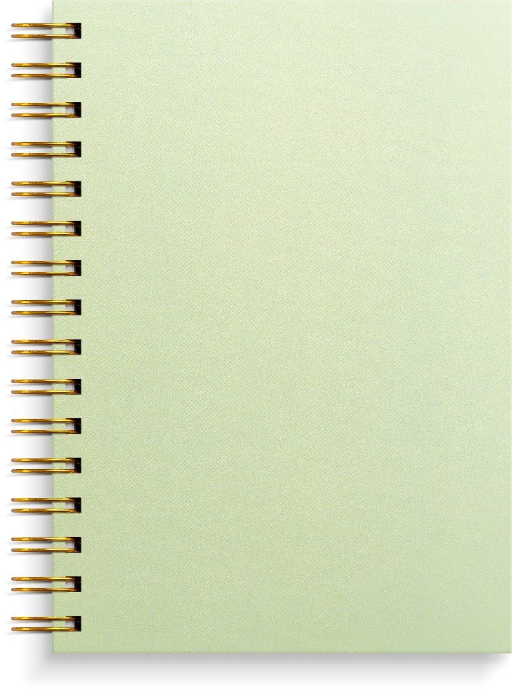 Notesbog Burde - A5 - Grøn - Notesbøger, Kontorartikler