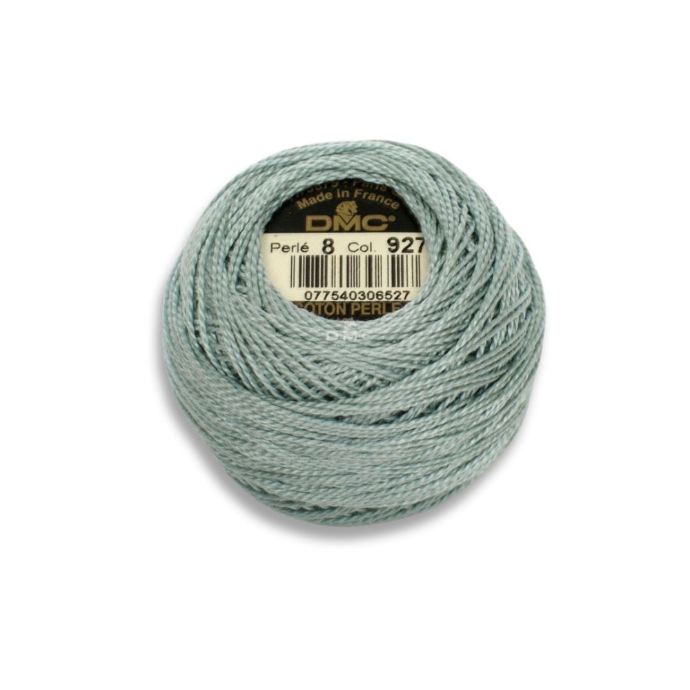 DMC Pearl Cotton Art. 116/8, 927 Oyster - Broderigarn, Garn, Sticka & virka