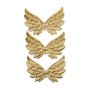 Änglavingar vadderade 5 × 3 cm 10 st - Guld Änglavingar vadderade 5 × 3 cm 10 st - Guld