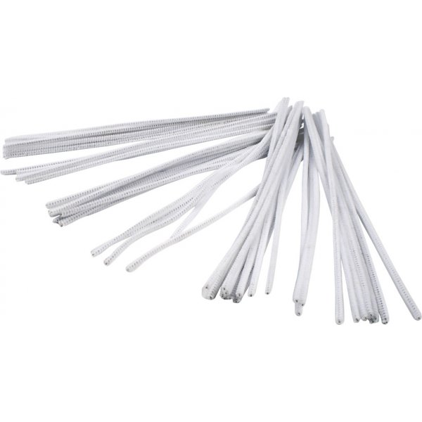Piprensare - Ø6 mm - vit - 50 st Piprensare - Ø6 mm - vit - 50 st