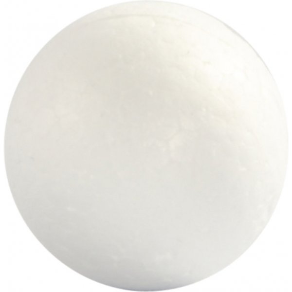 Kulor av frigolit - vit - Ø3 cm - 10 st Kulor av frigolit - vit - Ø3 cm - 10 st