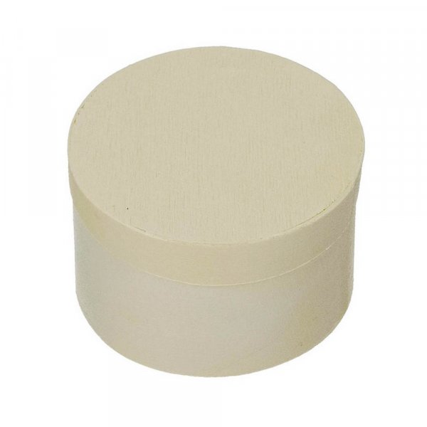 Plywoodask ø 65 mm H 40 mm - obehandlat rund Plywoodask ø 65 mm H 40 mm - obehandlat rund