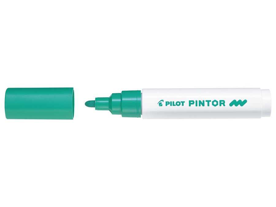 Fiberpen Pilot Pintor - (Medium) - Grøn - Fiberpenne, Penne, Penne, kridt & tusch