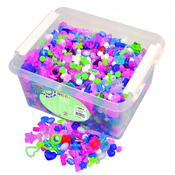 Plastp�rlor i back