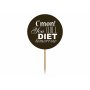 Cupcake toppers - Sweet love 6 st