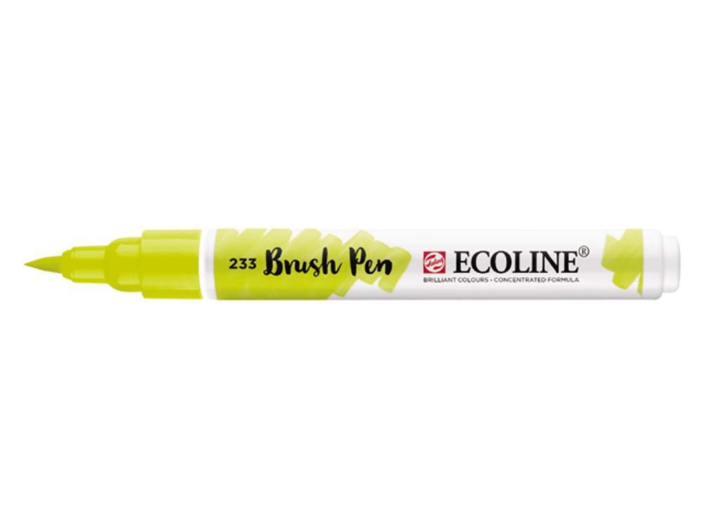 Ecoline Brushpen - Chartreuse - Fiberpennor, Pennor, Pennor, kritor & tusch