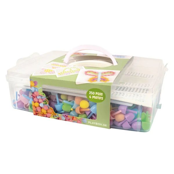 Pysselv�ska F�rgmosaik - Kreativt mosaikset i pastell