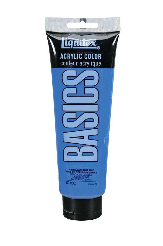 Akrylfärg Liquitex 250 ml - 470 Cerulean Blue hue - Akrylfärger, Konstnärsfärger