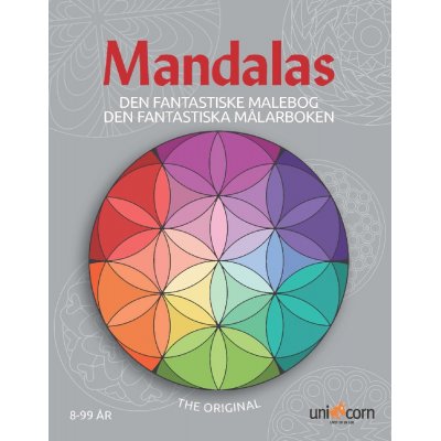 Mlarbok Mandalas - Den fantastiska mlarboken 8 r