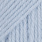 DROPS Flora Uni Colour garn - 50g - Ljusbl (14)