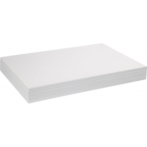 Ritpapper - vit - A2 - 190 g - 250 ark Ritpapper - vit - A2 - 190 g - 250 ark