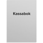 Kassabok - A6 Kassabok - A6