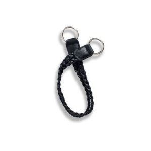 Veskeh�ndtak Hooked Dobbelflettet Stropp svart 45 cm