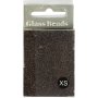 Rocaillepärlor matt frozen 1,7 mm Röd 25 g Rocaillepärlor matt frozen 1,7 mm Röd 25 g