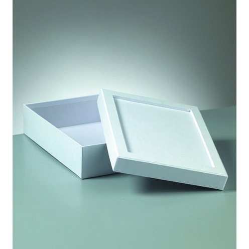 Ask mosaik 23 x 17 x 6 cm - vit rektangulr