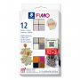 FIMO Effekt modellervoks boho farver sæt - 12x25 g FIMO Effekt modellervoks boho farver sæt - 12x25 g