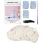 DIY-s�t amigurumi giraf lysebl� - 1 pakke.