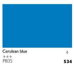 Cobra 40 ml-Cerulean blå - Oliefarver, Kunstnerfarver
