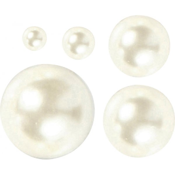 Rhinestones - vit - 2-8 mm - 140 st Rhinestones - vit - 2-8 mm - 140 st