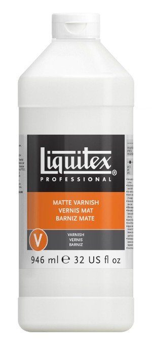 Liquitex Fernis 946 ml - Mat - Akryl lak, Hobbylack, Fernis og kunstner medier til kunstmaling