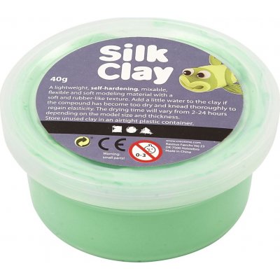 Silk Clay - lysegrn - 40 g