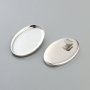 Halsbandsdel för modellering Oval - 35x55 mm