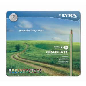 Farveblyanter Lyra Graduate - 24-pak