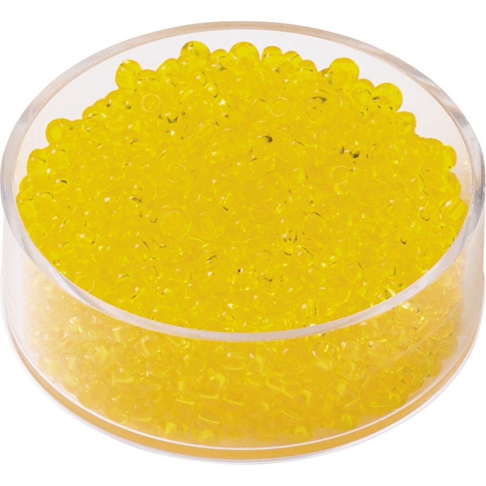 Bohemske rocailleperler 2,5 mm 17 g - Gul - Blandinger af rocaillesperler, Rocaillesperler, Håndværk
