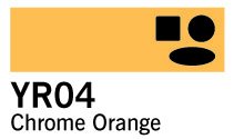 Copic Marker - YR04 - Chrome Orange - Tuschpenne, Penne, Penne, kridt & tusch