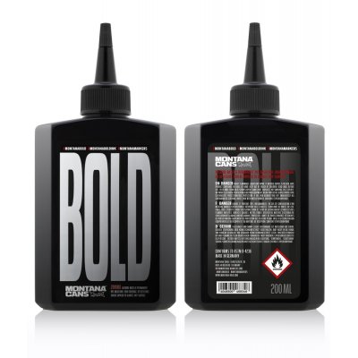 Montana Round Bold Ink - 200ml Black