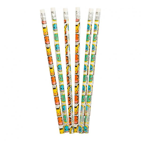 Pokemon - Blyertspennor 6-pack Pokemon - Blyertspennor 6-pack