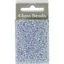 Rocaillepärlor 3 mm Ljusblå center 25 g Rocaillepärlor 3 mm Ljusblå center 25 g