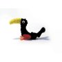 G�r-det-sj�lv-kit med chenille och r�rliga �gon - m�nster djungel