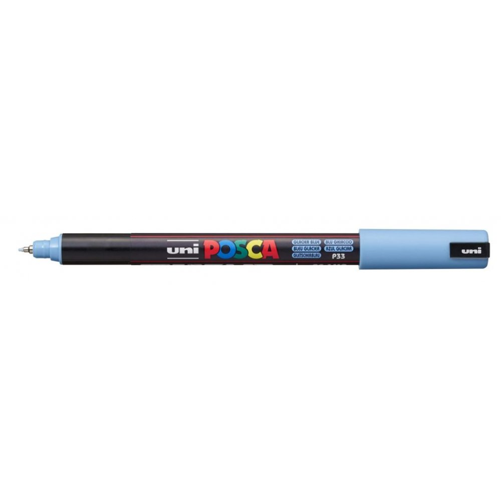 Uni Posca Marker PC-1MR/MD - Glacier Blue - Posca-penne, Markers, Penne, Penne, kridt & tusch
