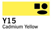 Copic Sketch - Y15 - Cadmium Yellow - Copic Sketch, Copic-penne, Markers, Penne, Penne, kridt & tusch