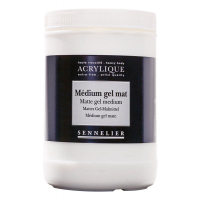 Akryl medium Sennelier 120Ml - Abstrakt glanslakk/medium