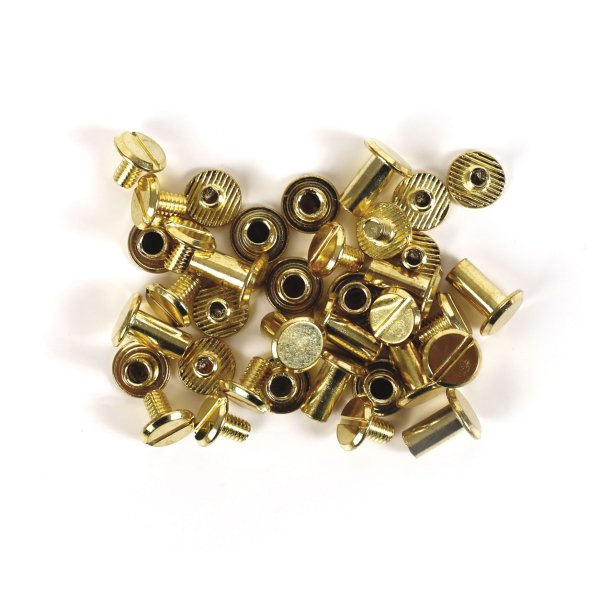 Skruvknappar 20-pack, 1 cm Skruvknappar 20-pack, 1 cm