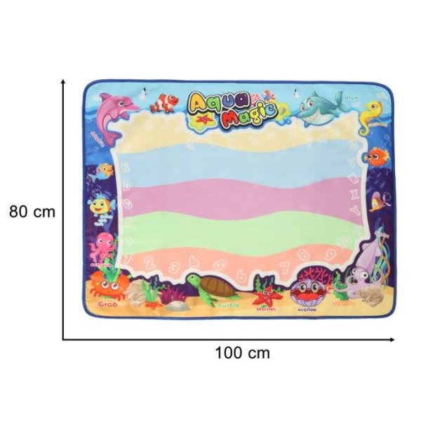 Vattenmålamatta XXL 100 x 80 cm med tillbehör Vattenmålamatta XXL 100 x 80 cm med tillbehör