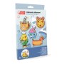 Diamond painting magneter f�r barn - Yummy, 5 st