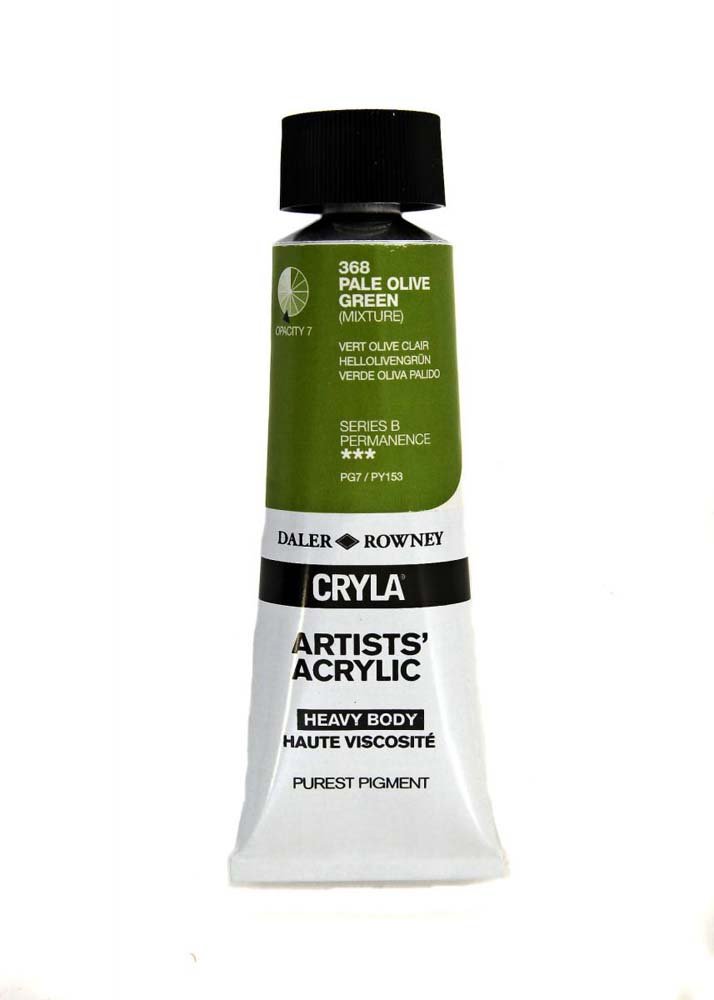 Akrylfärg Cryla 75ml - Pale Olive Green - Akrylfärger, Konstnärsfärger