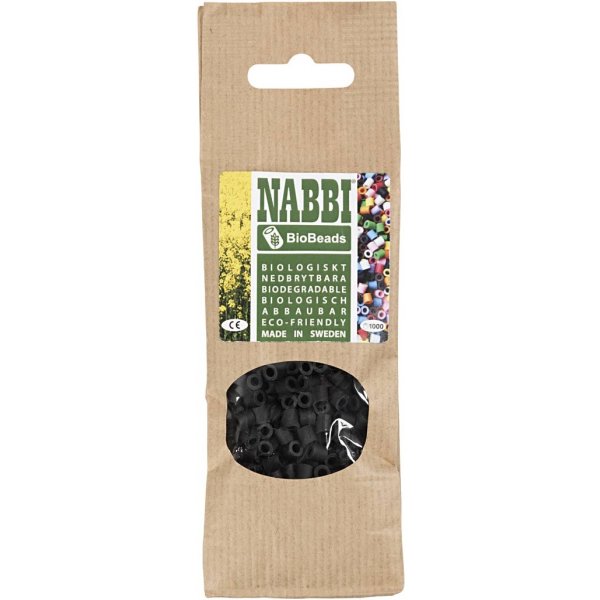 NABBI BioBeads - svart - medium - 1000 st NABBI BioBeads - svart - medium - 1000 st