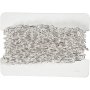 Kedja f�r smycken f�rsilvrad 6 mm 5 m