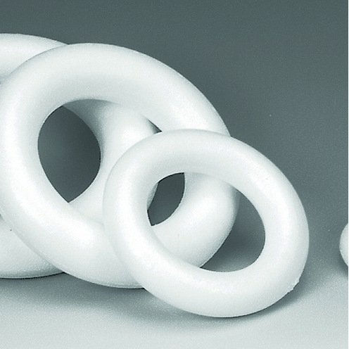 Styrofoam ring 120 mm - ikke delbar Styrofoam ring 120 mm - ikke delbar