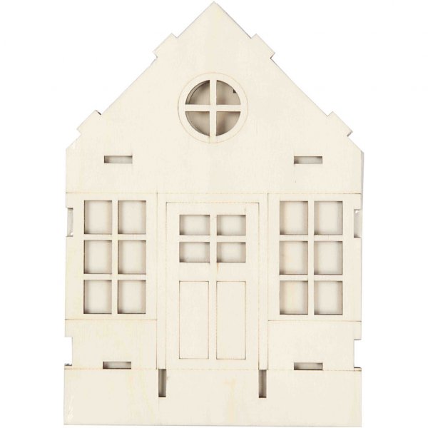 Trähus - Bruspråk 24cm Trähus - Bruspråk 24cm