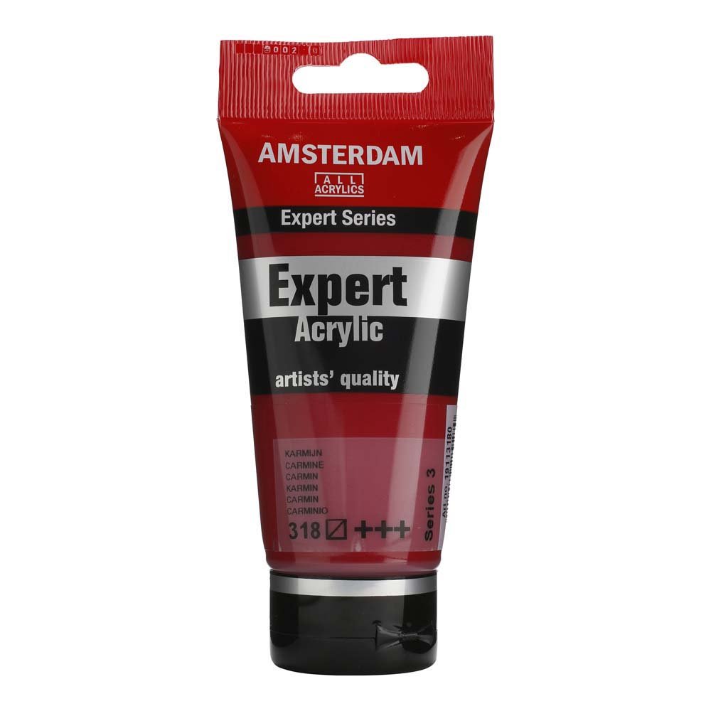 Amsterdam Acrylic Expert - 75 ml Karminrød - Akrylfarver, Kunstnerfarver